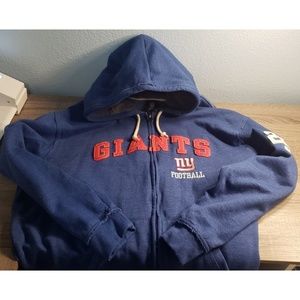 NFL New York Giants Zip Up Hoodie NWOT